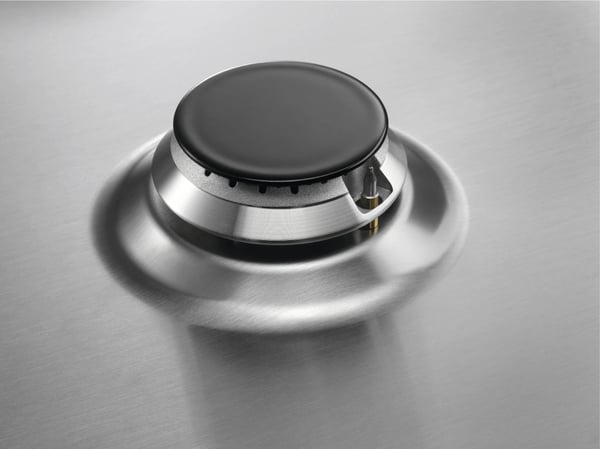 AEG HGB75400SM Rustfrit stål Indbygget 75 cm Gaskomfur 5 zone(s)