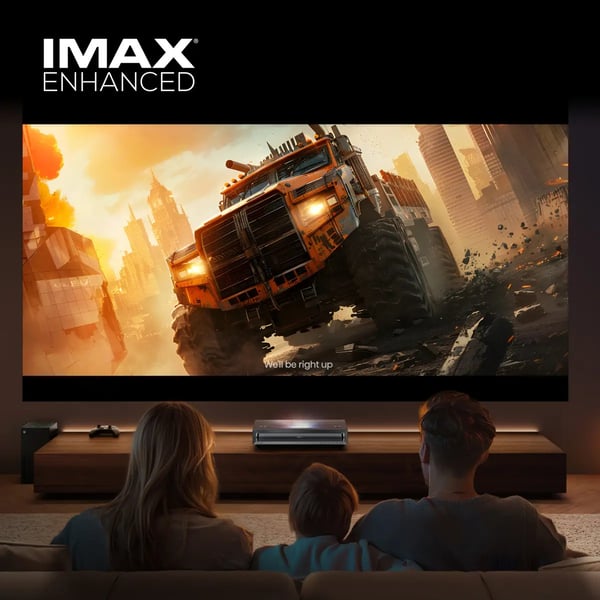 Hisense PX3-PRO Ultra short throw-projektor 2700 ANSI-lumen DLP UHD 4K (3840x2160) Svart, Mörkgrå