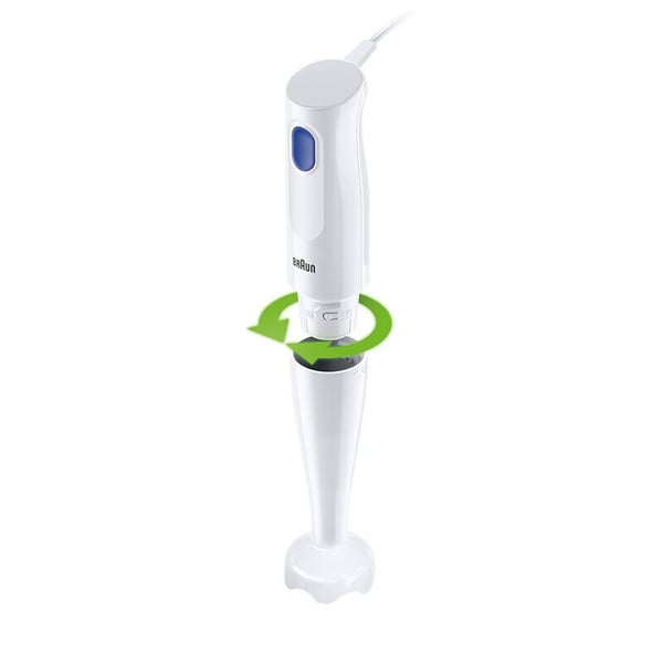 Braun MultiQuick 1 MQ 10.001P WH 0,6 L Nedsænkning blender 450 W Blå, Hvid