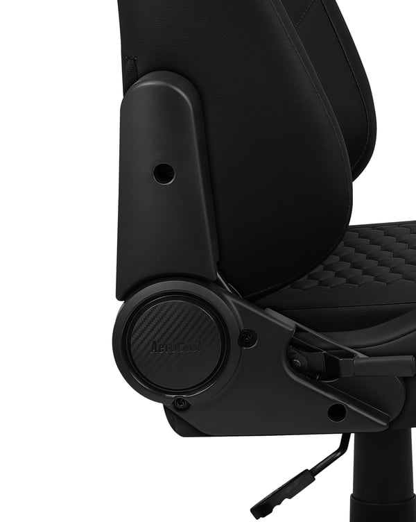 Aerocool CROWNBK video spillestol Universal gamingstol Polstret sæde Sort