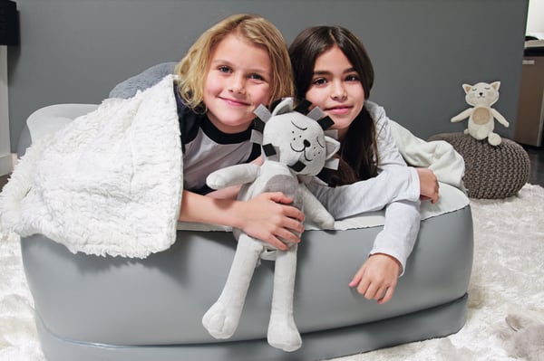 Bestway 67626 luftmadras Enkelmadras Grå Unisex