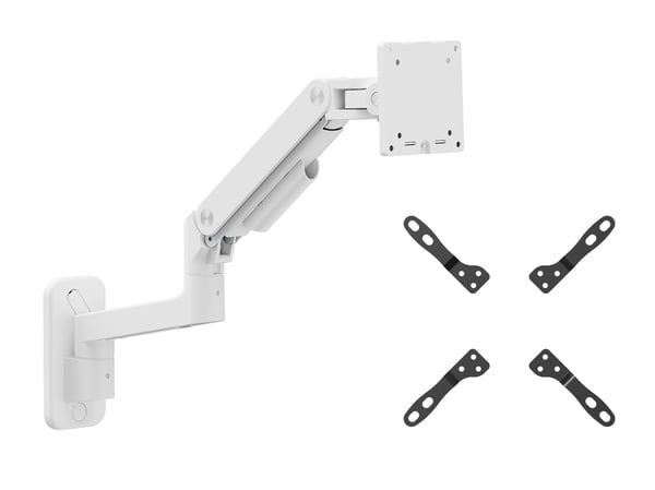 Equip 650140 fäste och ställ till bildskärm 124,5 cm (49") Vägg Vit