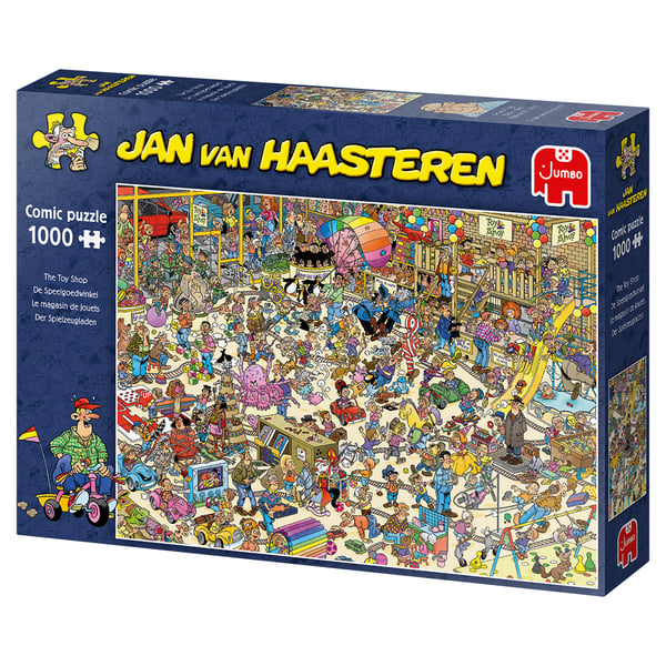 Jan van Haasteren The Toy Shop 1000 pcs Pussel 1000 styck Serietidning