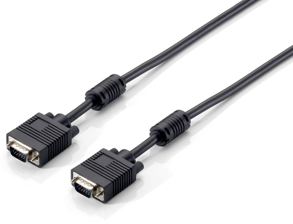 Equip 118816 VGA kabel 20 m VGA (D-Sub) Sort