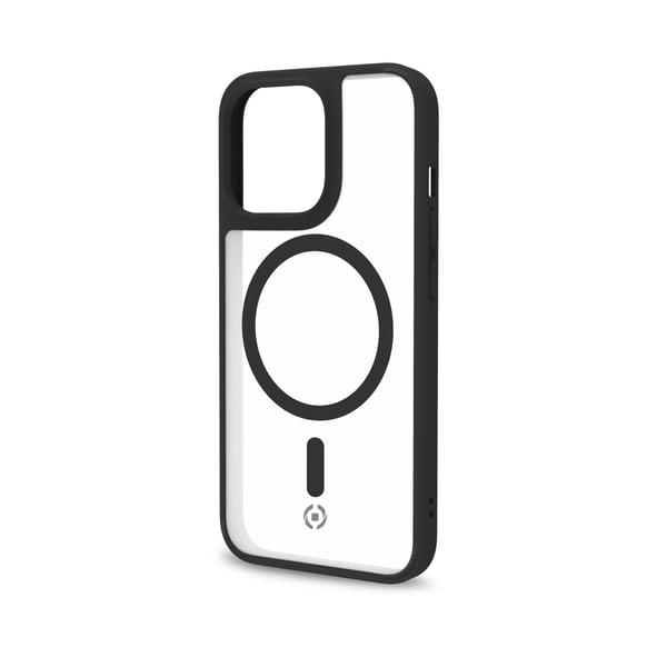 Celly Magmatt mobiltelefon etui 17 cm (6.7") Cover Sort, Transparent