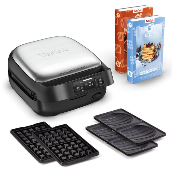 Tefal SW873BF0 sandwichtoaster Grå