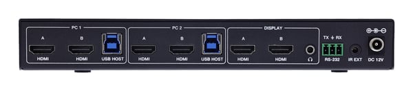 InLine 57885F KVM-switchar Rackmontering Svart
