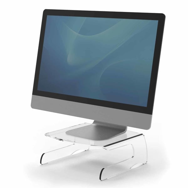 Fellowes 9731001 skærmbeslag og -stativer Skrivebord Transparent