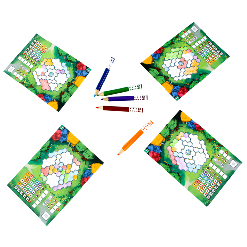 999 Games Pick-a-Pen: Tuinen