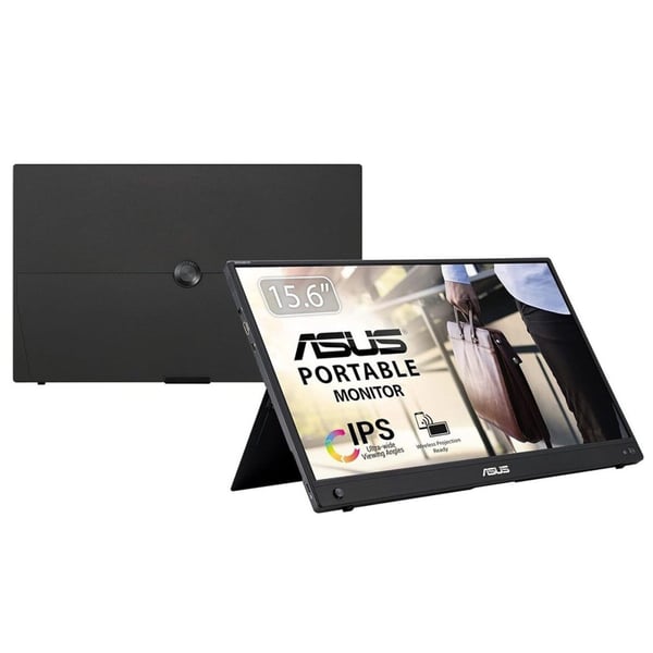 ASUS ZenScreen MB16AWP computerskærm 39,6 cm (15.6") 1920 x 1080 pixel Fuld HD LED Sort ASUS ZenScreen MB16AWP computerskærm 39,6 cm (15.6") 1920 x 1080 pixel Fuld HD LED Sort