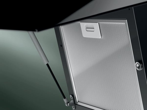 Electrolux Series 600 Hob2Hood 60 cm, Black Väggmonterad Svart 575 m³/h