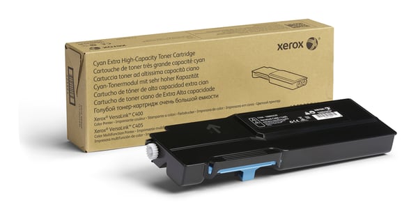 Xerox VersaLink C400/C405, syaani värikasetti (ekstrasuuri kapasiteetti, 8000 sivua)