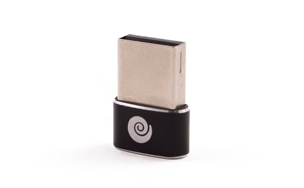 CoolBox COO-ADAPCUC2A kabelomvandlare (hane/hona) USB A USB C Svart
