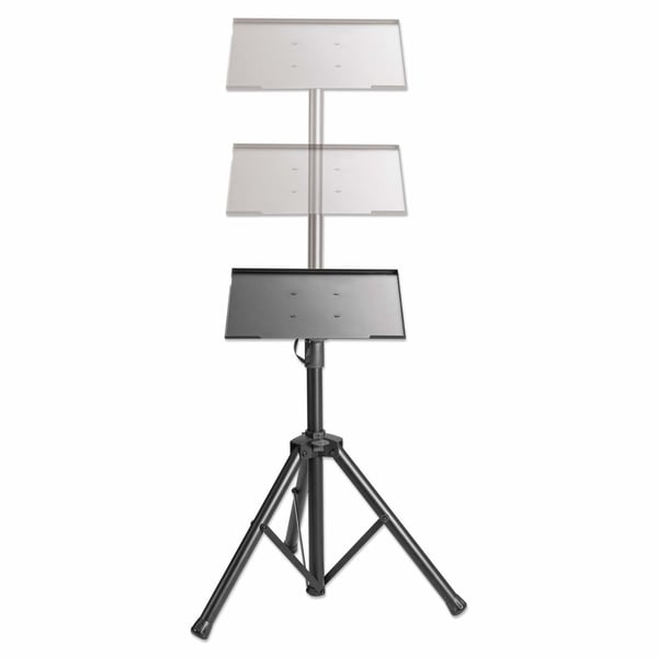 Manhattan 461788 skærmbeslag og -stativer 81,3 cm (32") Gulv Sort