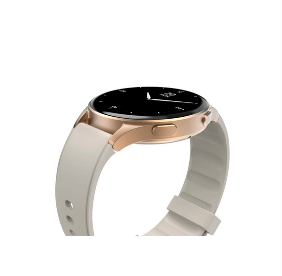Hama Smartwatch 8900 3,3 cm (1.3") AMOLED 42 mm Digitaalinen 466 x 466 pikseliä Kosketusnäyttö Kulta GPS (satelliitti)