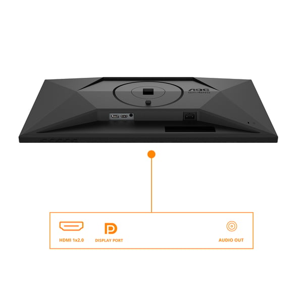AOC G4 Q27G4XF tietokoneen litteä näyttö 68,6 cm (27") 2560 x 1440 pikseliä Quad HD LED Musta, Harmaa