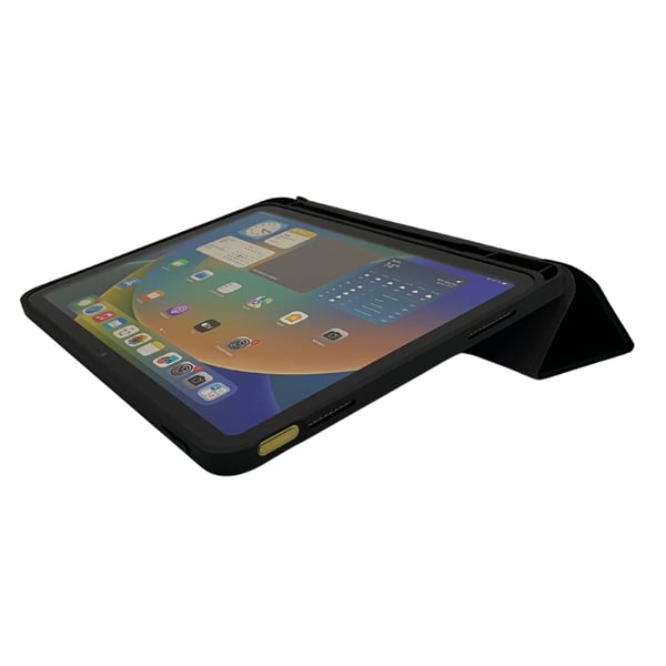 DEQSTER 40-1013775 tablet etui 27,7 cm (10.9") Folie Sort