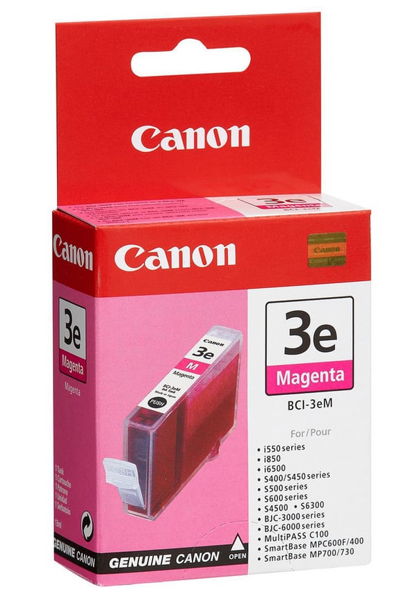 Canon BCI-3eM blækpatron 1 stk Original Magenta