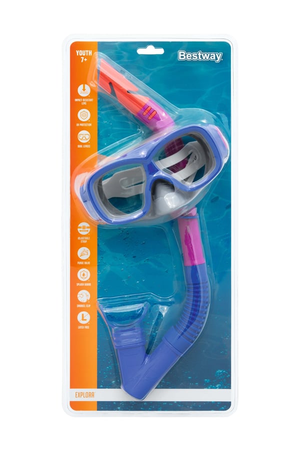 Bestway 24032 / 23 dykmasker Polykarbonat Blandade färger Barn