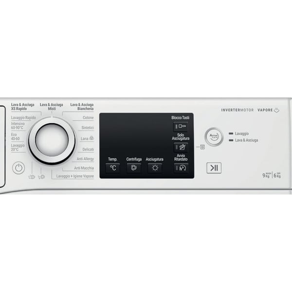 Hotpoint NDBR 984469 WA IT vaskemaskine - tørretumbler Fritstående Front-læsning Hvid