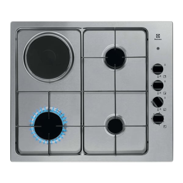 Electrolux EGL62821OX Rustfrit stål Indbygget 60 cm Kombi 4 zone(s)