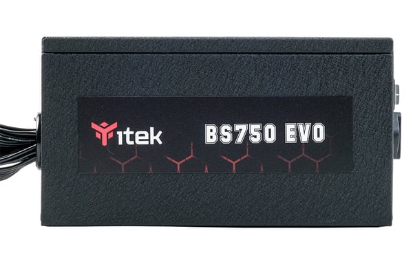 itek BS750 strömförsörjningsenheter 750 W 24-pin ATX ATX Svart