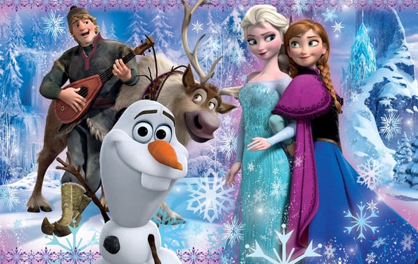 Clementoni Frozen Pussel 40 styck Tecknade serier
