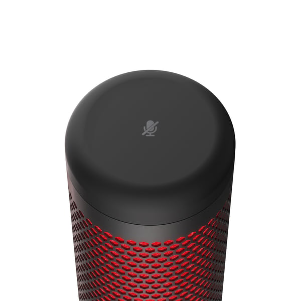 HyperX QuadCast Svart, Röd Bordsmikrofon