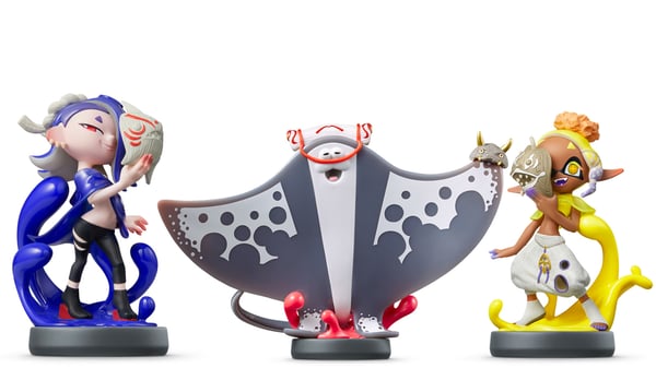 Nintendo Mako, Muri & Mantaro amiibo Interaktiv gamingfigur Nintendo Mako, Muri & Mantaro amiibo Interaktiv gamingfigur