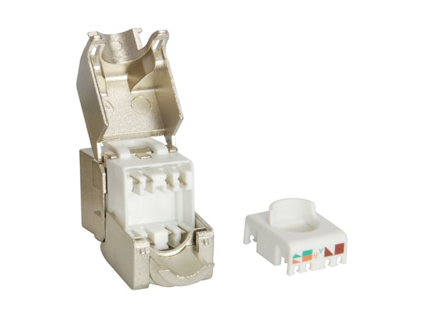 Equip 767213 kabel kønsskifter RJ-45 LSA Aluminium