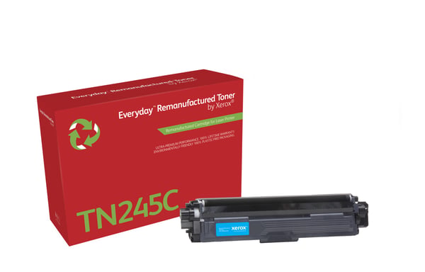 Everyday™ Cyan Remanufactured Toner by Xerox compatible with Brother TN245C, Høj kapacitet