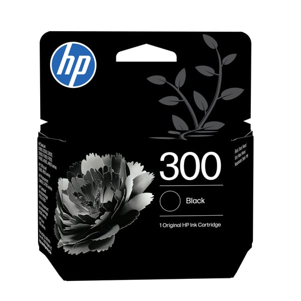 HP 300, alkuperäinen musta mustekasetti HP 300, alkuperäinen musta mustekasetti