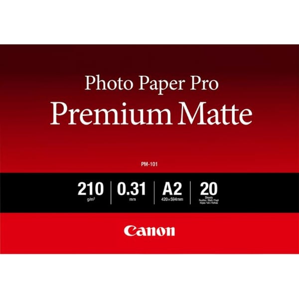 Canon 8657B017 valokuvapaperi A2 Valkoinen Matta