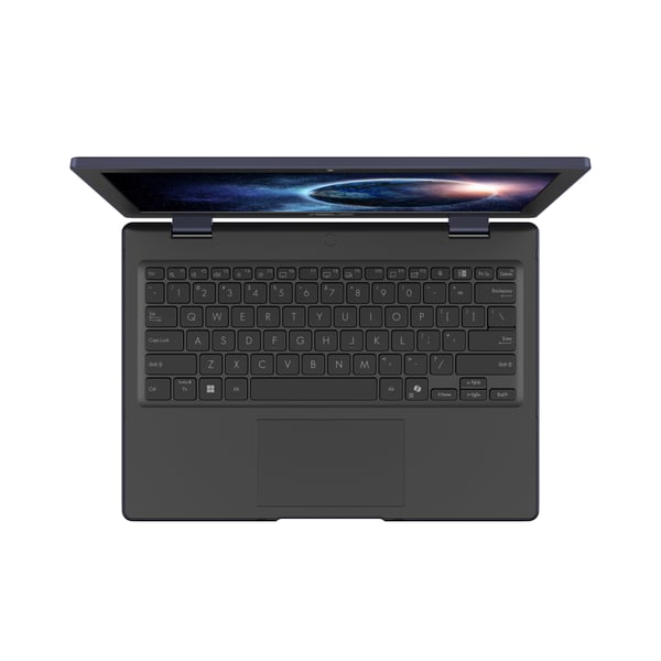 ASUS BR1204CTA-R80052XA Intel® N N150 Bärbar dator 31 cm (12.2") WUXGA 8 GB LPDDR5-SDRAM 128 GB UFS Wi-Fi 6 (802.11ax) Windows 11 Pro Education Svart, Grå