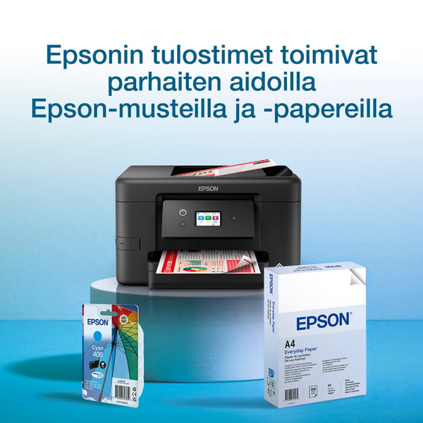 Epson Yksittäispakkaus, syaani 406 sateenvarjo DURABrite Ultra -muste