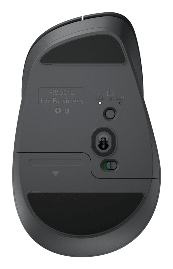 Logitech Signature Comfort Plus M850 L for Business datormöss Universal Högerhand Trådlös RF + Bluetooth Optisk 4000 DPI