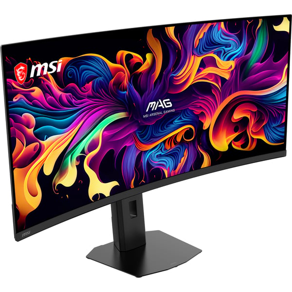 MSI MAG 341CQP QD-OLED X28 platta pc-skärmar 86,4 cm (34") 3440 x 1440 pixlar UltraWide Quad HD Svart