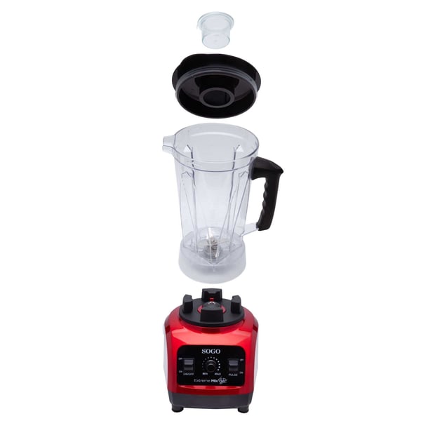 Sogo BAT-SS-5150 blender 2 L Bordplade blender 1800 W Rød