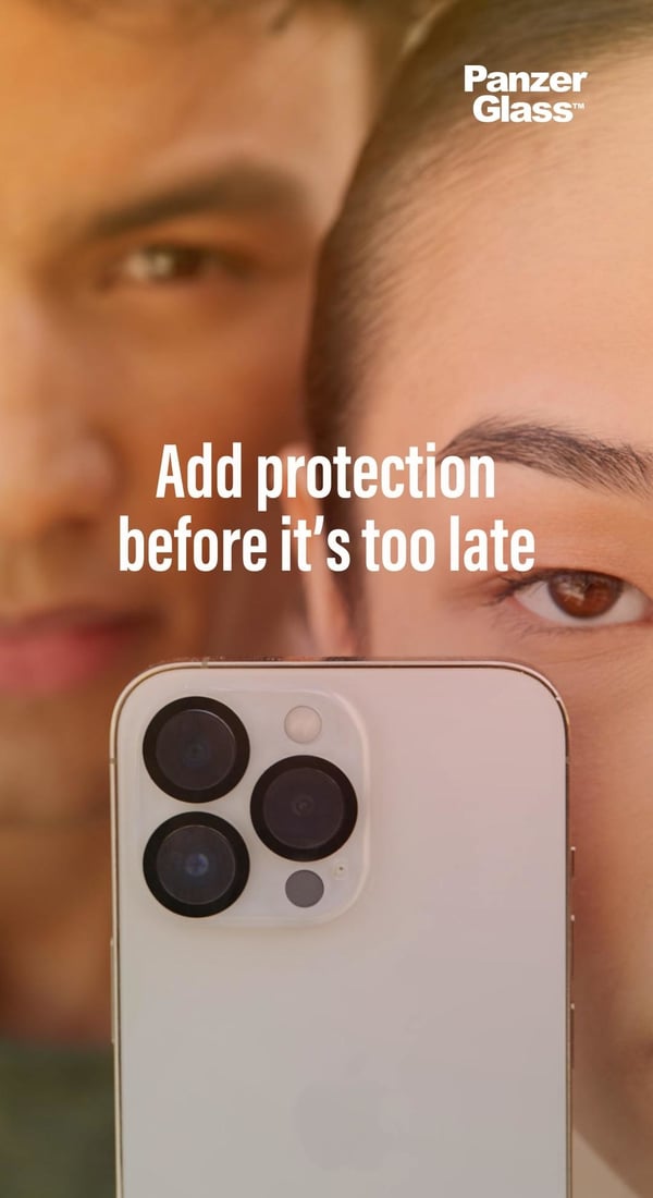 PanzerGlass ® PicturePerfect Camera Lens Protector iPhone 13 Pro | 13 Pro Max Genomskinligt skärmskydd Apple 1 styck