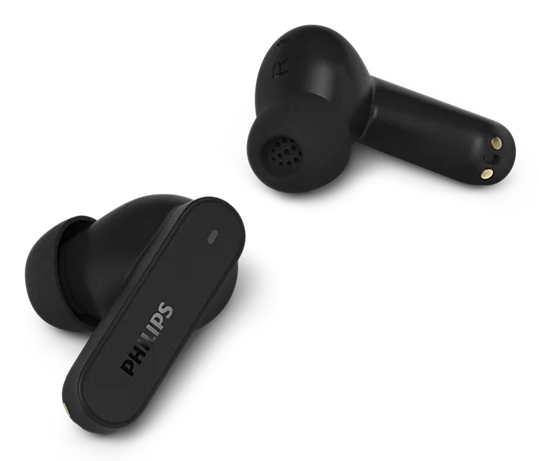 Philips TAT3000BK/00 kuulokkeet ja kuulokemikrofoni True Wireless Stereo (TWS) In-ear Puhelut/Musiikki USB Type-C Bluetooth Musta