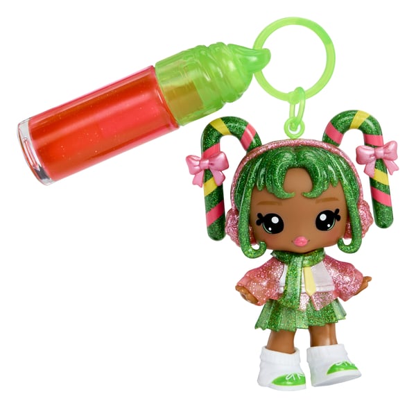 MGA Entertainment Yummiland Holiday Lip Gloss Doll - Halle Candy Cane