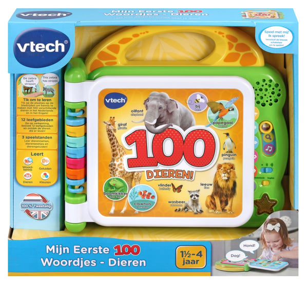 VTech Mijn Eerste 100 woordjes - Dieren