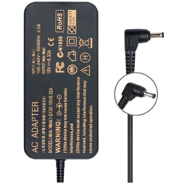 CoreParts MBXAS-GAM001 strømadapter og vekselret Indendørs 120 W Sort