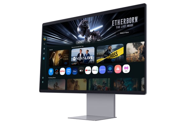 Samsung M90SF computerskærm 81,3 cm (32") 3840 x 2160 pixel 4K Ultra HD OLED Sølv