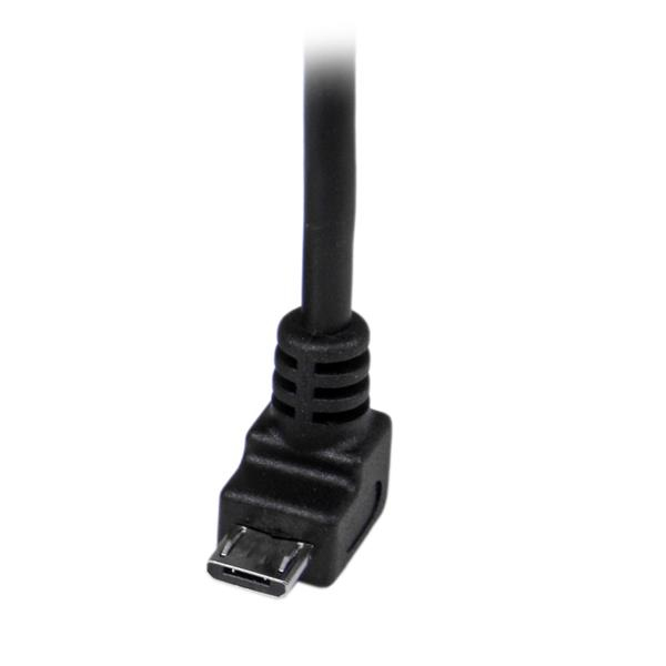 StarTech.com USBAUB2MD USB-kabel USB 2.0 2 m USB A Micro-USB B 0,48 Gbit/sek. Sort