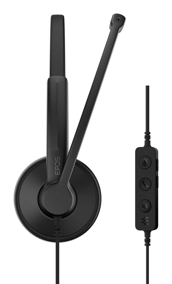 EPOS 1001421 kuulokkeet ja kuulokemikrofoni Langallinen Pääpanta Toimisto/puhelukeskus USB Type-C / USB Type-A Musta