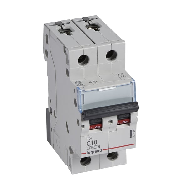 Legrand TX3 kredsløbsafbryder Miniature strømafbryder Type C 2