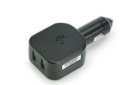 Zebra CHG-AUTO-USB1-01 mobiililaitteen laturi PDA Musta Tupakansytytin