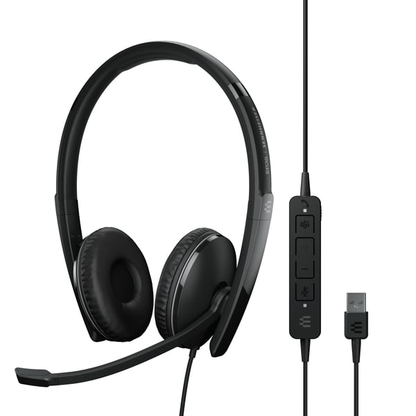 EPOS ADAPT 160T ANC USB Kuulokkeet Langallinen Pääpanta Toimisto/puhelukeskus USB A-tyyppi Musta