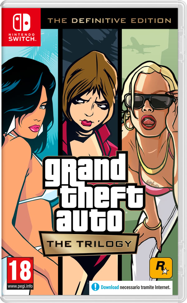Nintendo Grand Theft Auto: The Trilogy – The Definitive Edition Endelig Flersproget Nintendo Switch